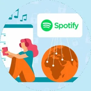 vous ne pouvez utiliser spotify à l'étranger que 14 jours